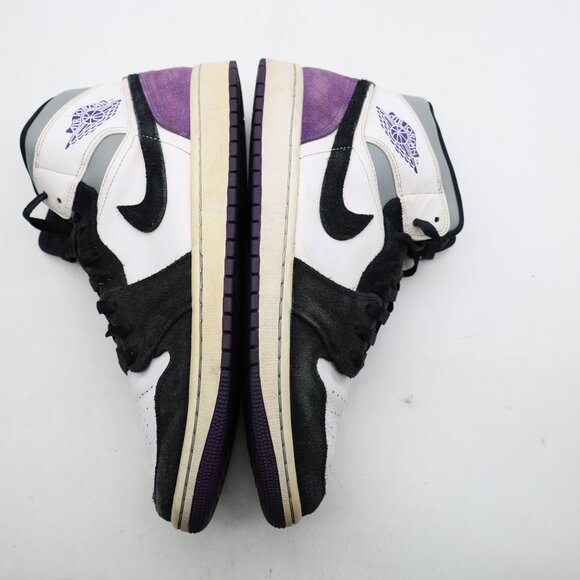 Nike Air Jordan 1 Mid SE Men's Size 11 Varsity Purple Basketball Casual Sneakers - Picture 7 of 12